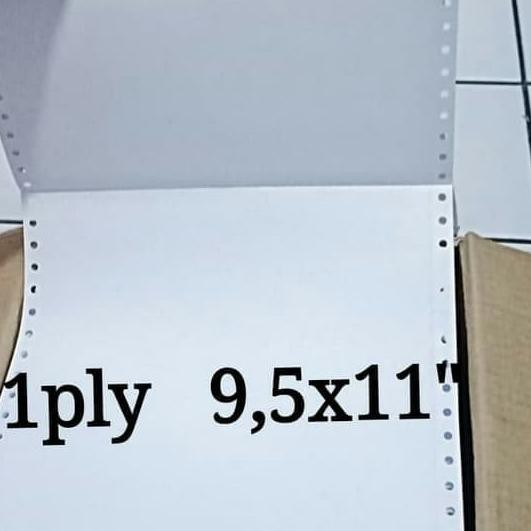 

☄ Kertas 1ply continuous form 9.5x11inch ✸