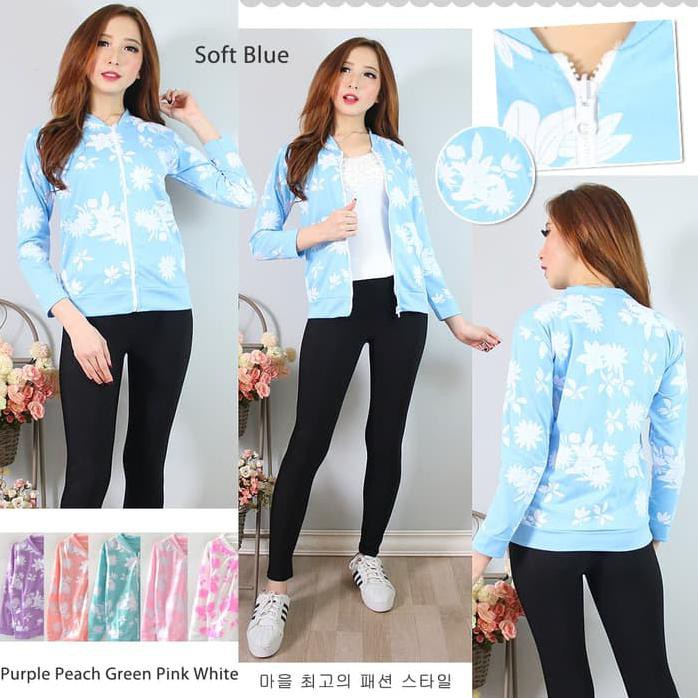 Baju Hoodie Wanita Tanpa Topi A303 Best Quality