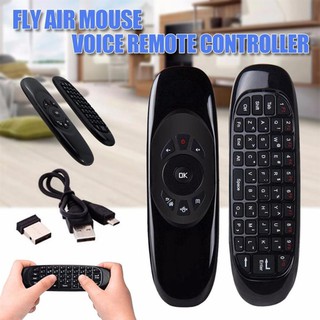 C120 Air Mouse Wireless Keyboard Fly Remote Control Android TV Mini Keyboard  2.4G Gyroscope Gyro