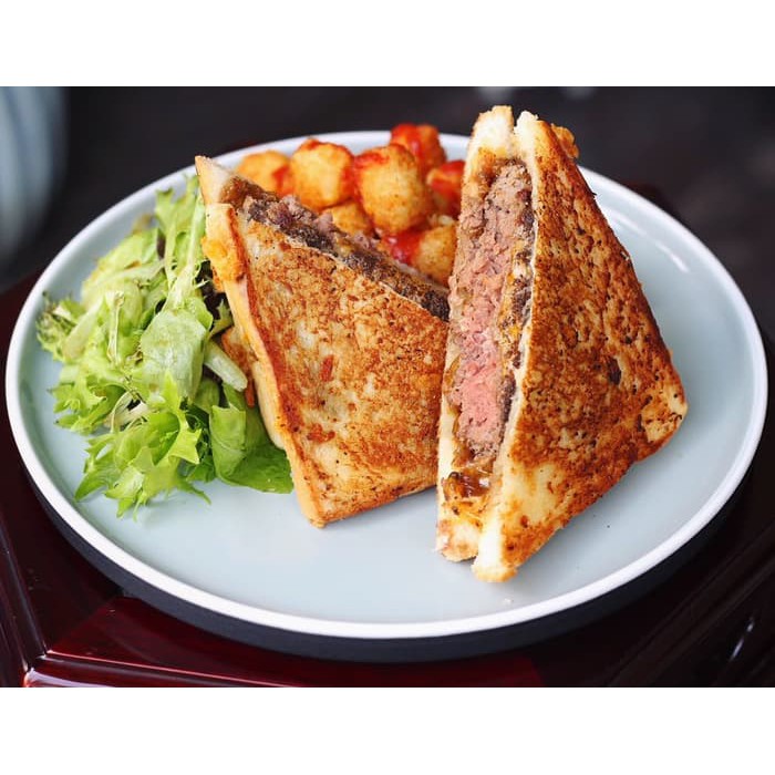 Piring Makan Keramik Cafe - Ceramic Dinner Plate Tritone Stack