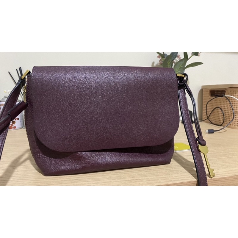 preloved Fossil Maya Small Flap Crossbody