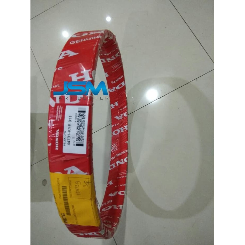 44701-KYE-911 VELG DEPAN NEW MEGAPRO VELG 160 X 17 ORI AHM ORI ORIGINAL