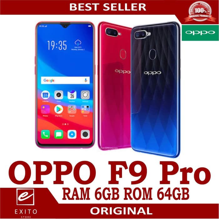 OPPO F9 PR0 RAM 6GB /64GB GARANSI OPP   O INDONESIA 100% 1