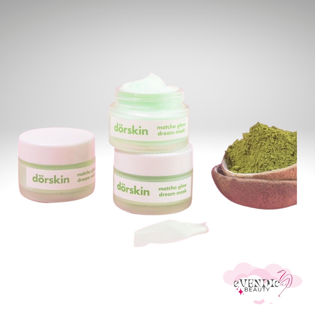 Dorskin Matcha Glow Dream Sleeping Mask Brightening Masker / moisturizer gel