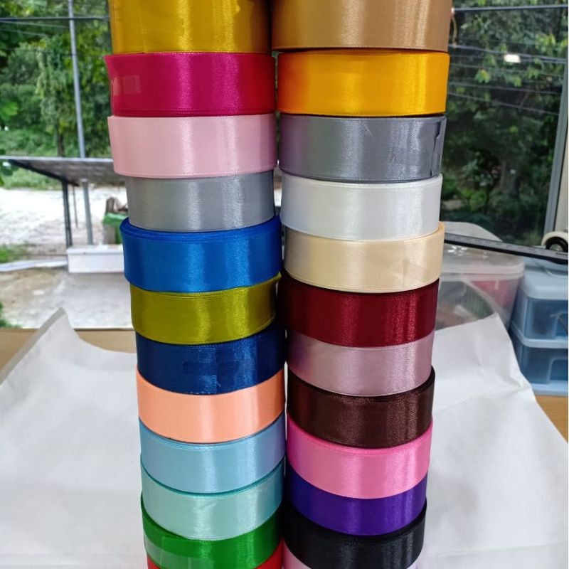 

Paket 3in1 Pita Satin Polos Berbagai Ukuran