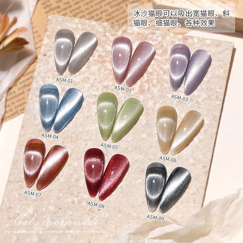 AS kutek gel CAT EYE Kutek Gel cat eye nail gel cat eye nail polish cat eye kode ASM