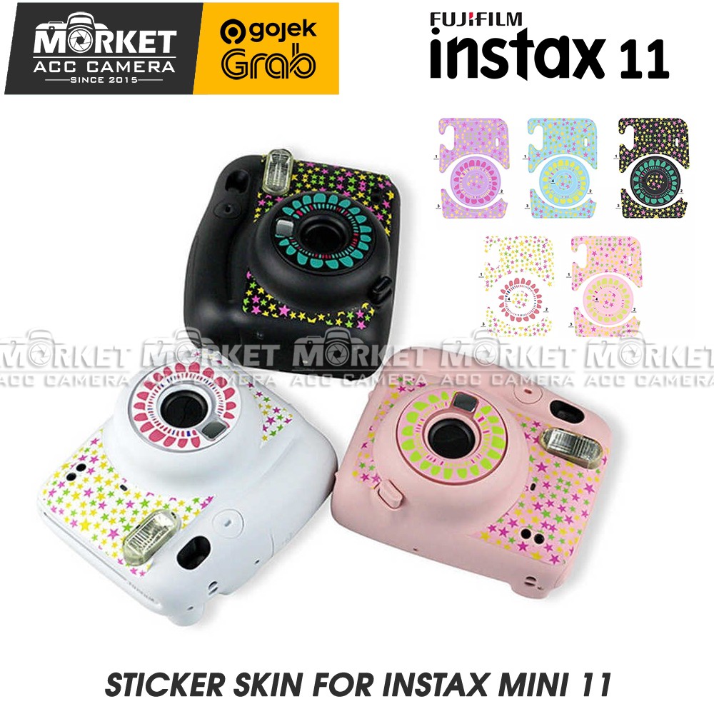 

Sticker / Stiker Skin Motif for Instax Mini 11
