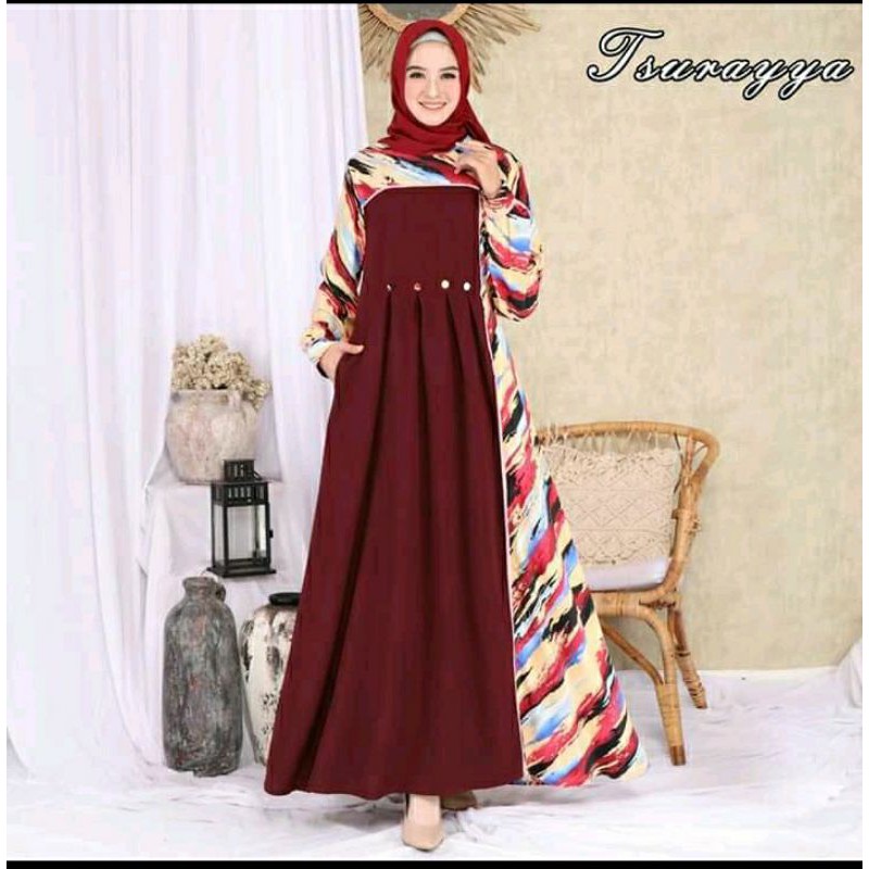 gamis fizzi tsuraya
