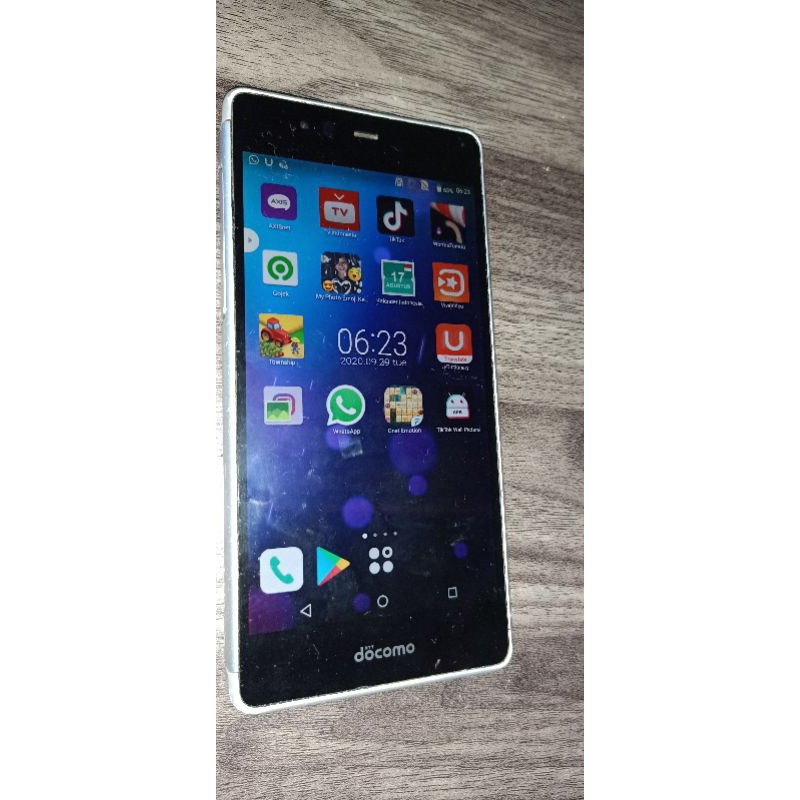 HP  Bekas Murah  Handphone Android Fujitsu Docomo Arrow F03H Normal Dengan Baterai