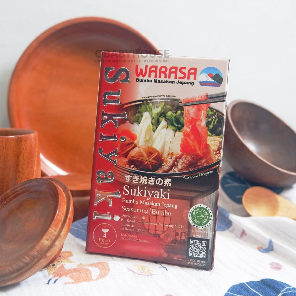 Warasa Japanese Hotpot Sukiyaki 50 gr