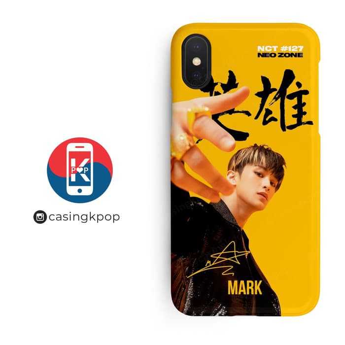 Caseme Casing Handphone KPOP NCT 127 NEO ZONE MARK