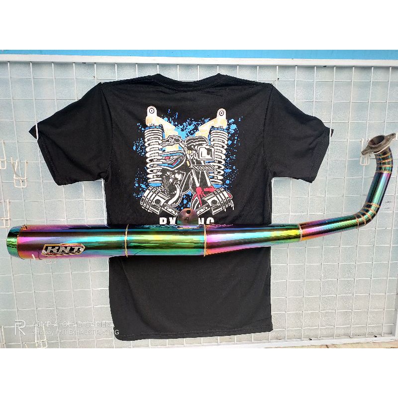 Knalpot standar racing pelangi rx king