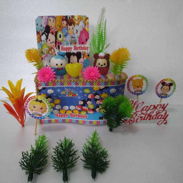 

Paket hiasan dumi hiasan kue tsum tsum v2