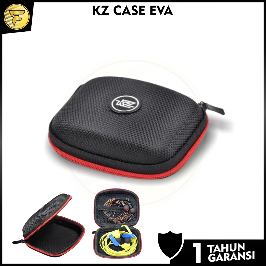 Hard Case KZ EVA storage bag dompet tempat menyimpan earphone dll