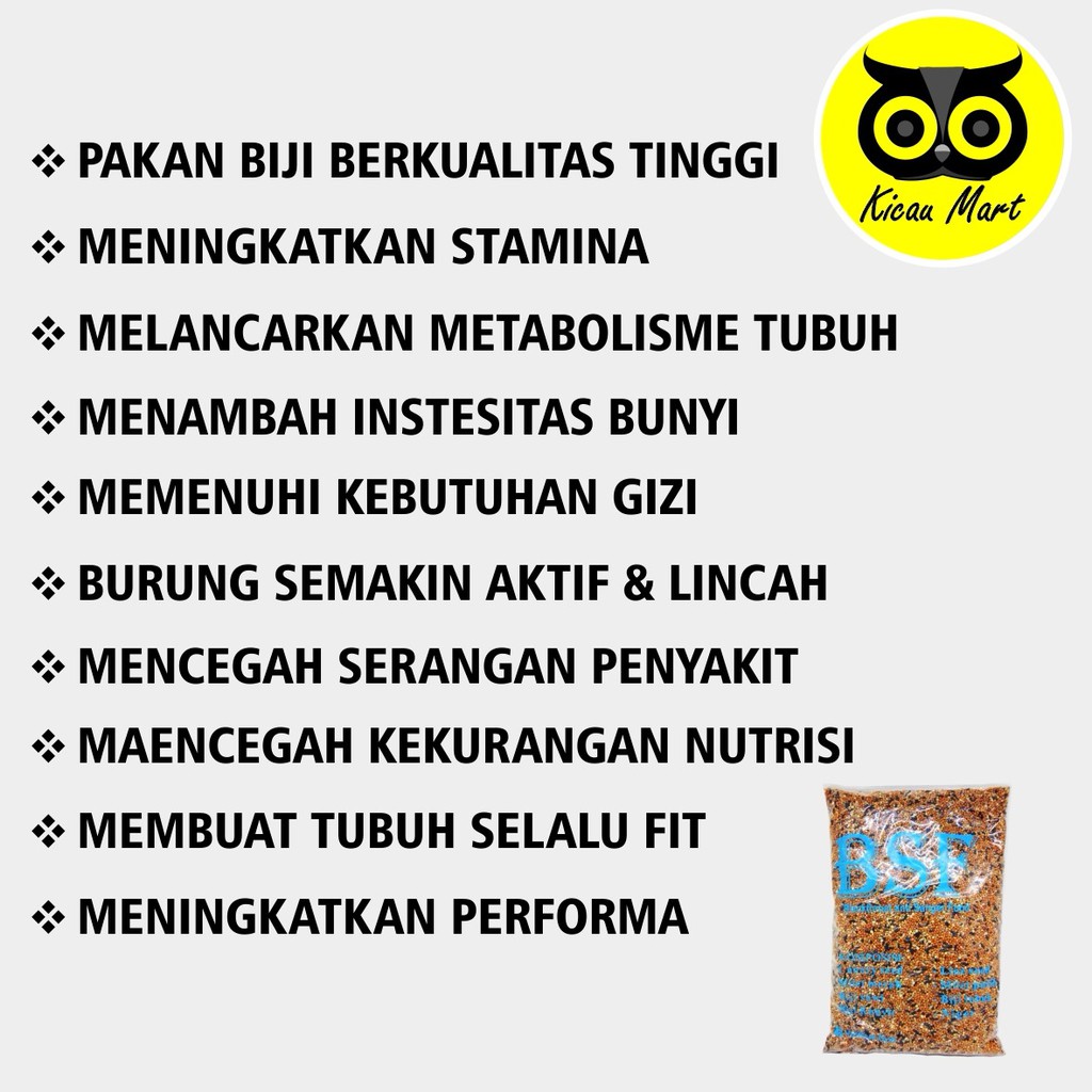 PAKAN MAKAN HARIAN BURUNG BLACK THROAT SANGER FINCH KENARI MOZAMBIK BIJI MILLET MILET BSF OBTCCES3