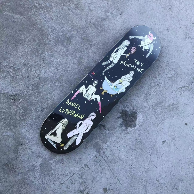 31x 8 inch Deck skateboard 7 Lapis Canadian Maple Cold Pressed Pro Empat Roda