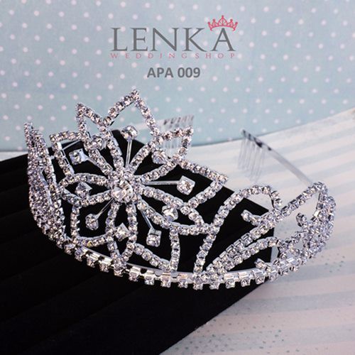 [SIAP KIRIM] AKSESORIS BANDO MAHKOTA PESTA ANAK HEADBAND SILVER APA009