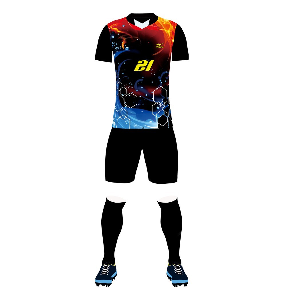 Setelan Team Jersey Futsal Sepak Bola Volly Team Full Printing Sublimasi Custome Desain