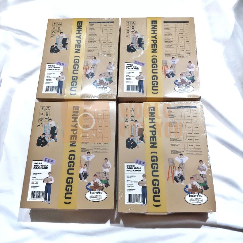 [READY] Ggu Ggu Package Enhypen 2022 Fullset Sealed