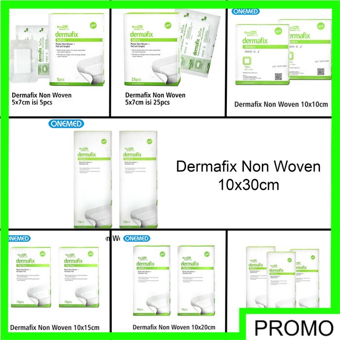 OneMed Dermafix Plester Luka Anti Air ukuran Jumbo