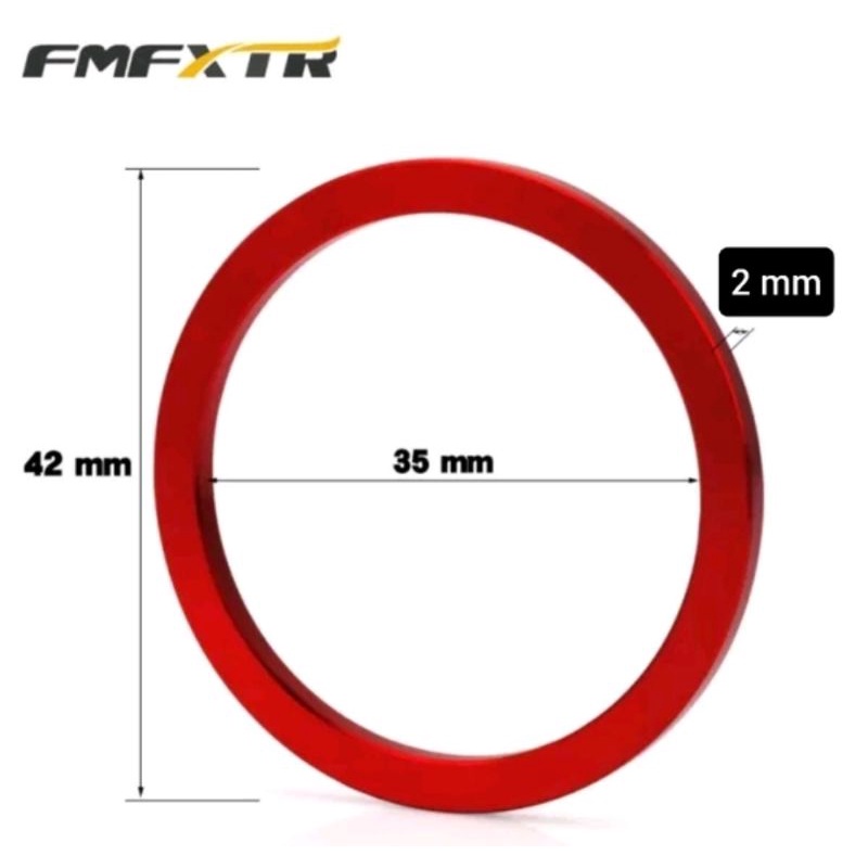 Ring 1 MM 1.5 MM 2 MM Spacer BB Sprocket Pengganjal 1mm 1.5mm 2mm Converter Bottom Bracket Spacing Gir Freehub Sprockets HT2 Hollowtech 2 II