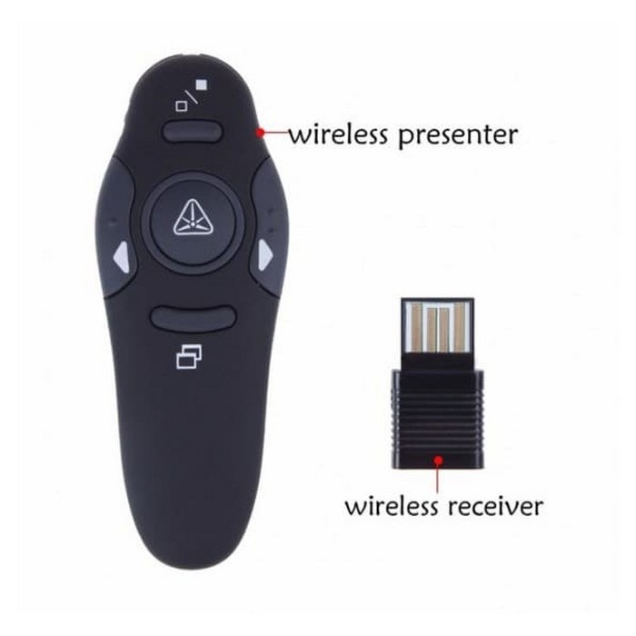 wireless presenter m-tech mt-016 - laser pointer 2.4ghz mtech mt016