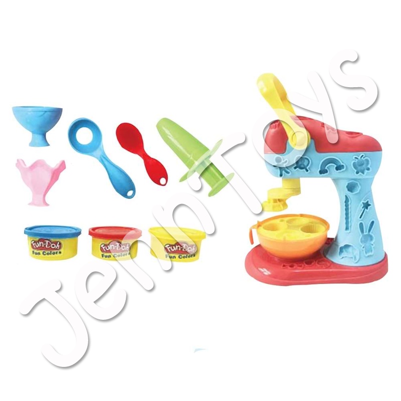 JennToys - Mainan Anak Perempuan Mainan edukasi anak laki laki FunDoh Set - FUN DOH CAKE FACTORY