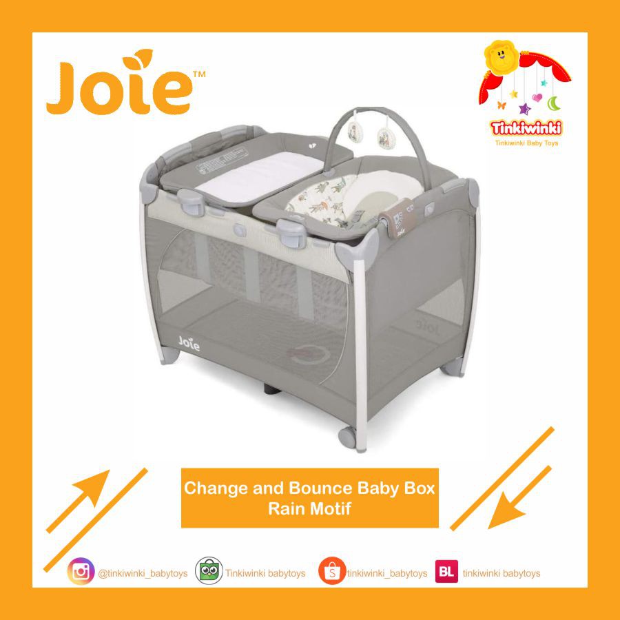 Baby Box Tempat Tidur Bayi Joie Meet Excursion Change And Bounce In The Rain