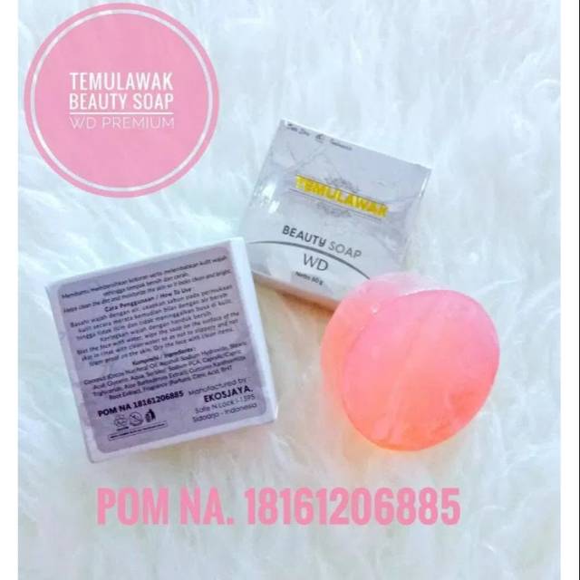 Sabun temulawak WD BPOM