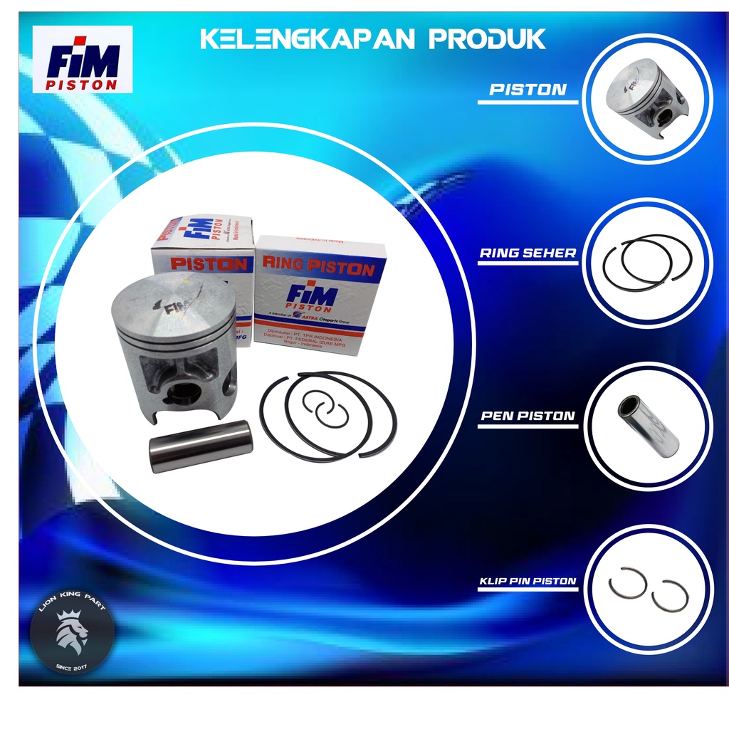 PISTON KIT RX KING RXKING FIM43 FIM 43 PIN 16-1
