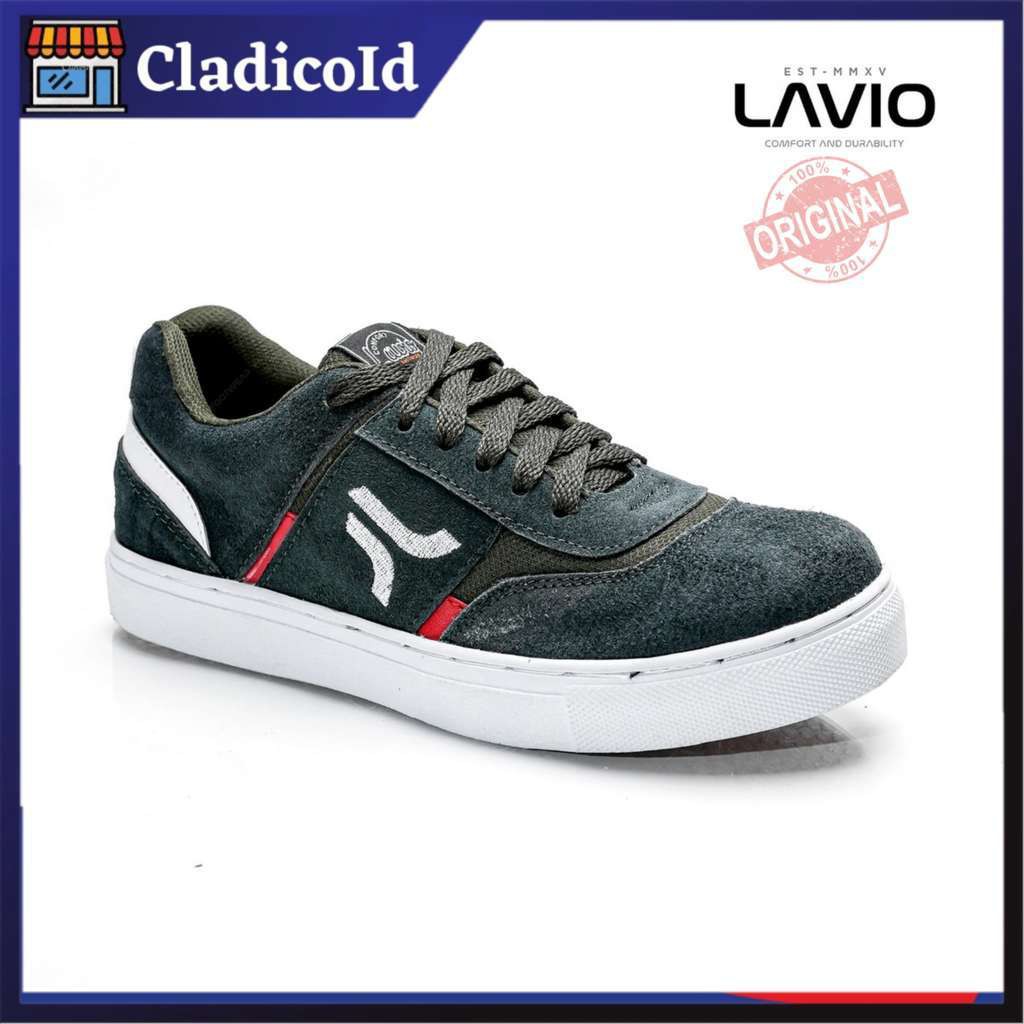 SEPATU SNEAKERS PRIA KEREN SNEAKER CASUAL OUTDOOR  ORIGINAL ANAK MUDA NONGKRONG SEKOLAH LAVIO