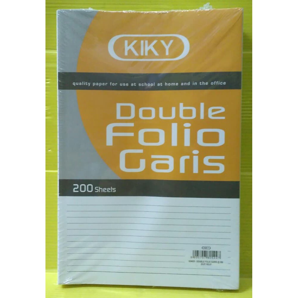 

UKRION-KIKY Double Folio Garis 200 Lembar-om