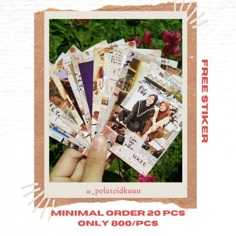 Jual Polaroid Custom Polaroid Karakter Cetak Polaroid Polaroid Medan