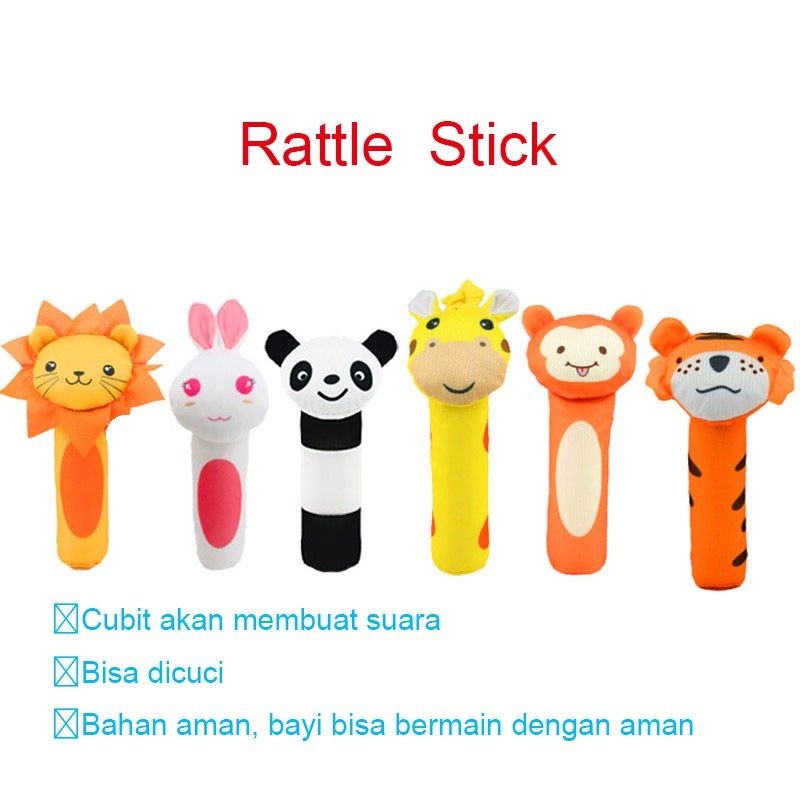 MAINAN RATTLE GENGGAM BAYI/MAINAN KERINCINGAN BAYI