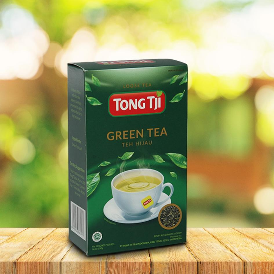 

Belanja Mantap--Tong Tji Green Tea 100g, Teh Seduh per Pack