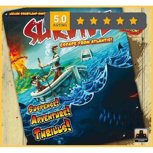 Survive Escape From Atlantis Board Game Paling Murah