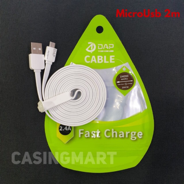 Kabel Micro Usb 2m android /  Kabel Data Charging / Kabel Data DAP KABEL 2 METER