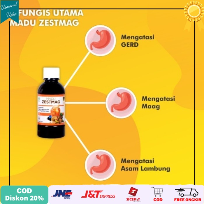 

◾COD◾ Zestmag madu maag gerd pencernaan zetsmag obat sakit perut mual