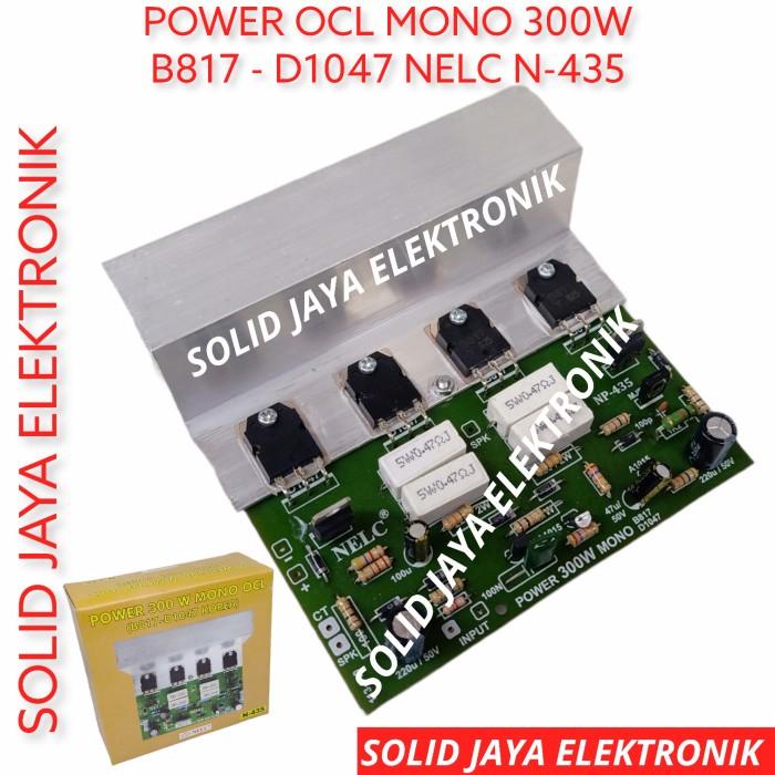 KIT POWER MONO OCL 300 WATT TR B817 D1047 ASLI KIT OCL 300W NELC N-435