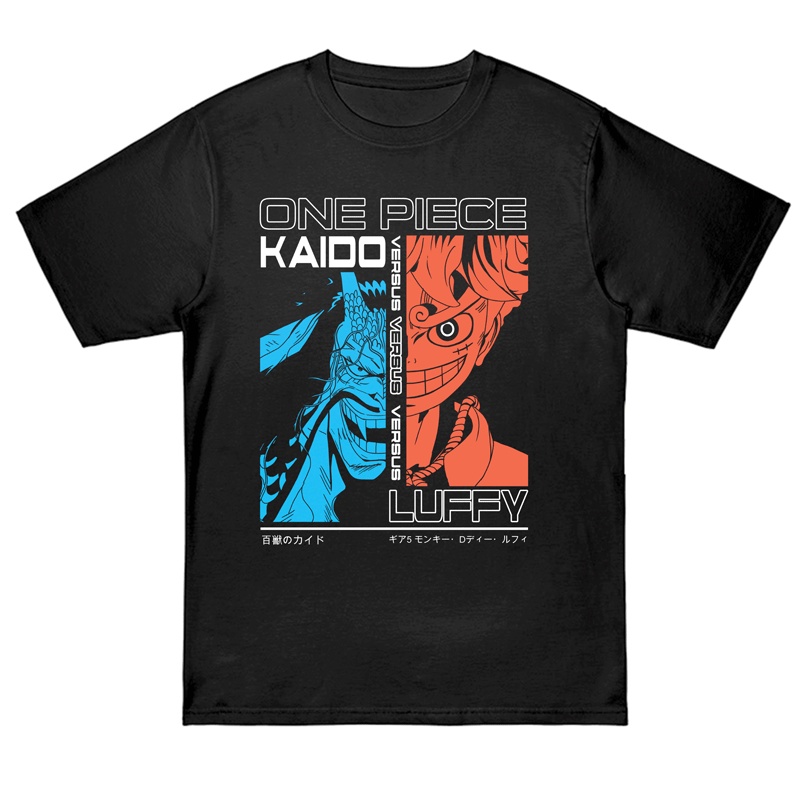 Kaos Anime One piece Kaido VS Luffy