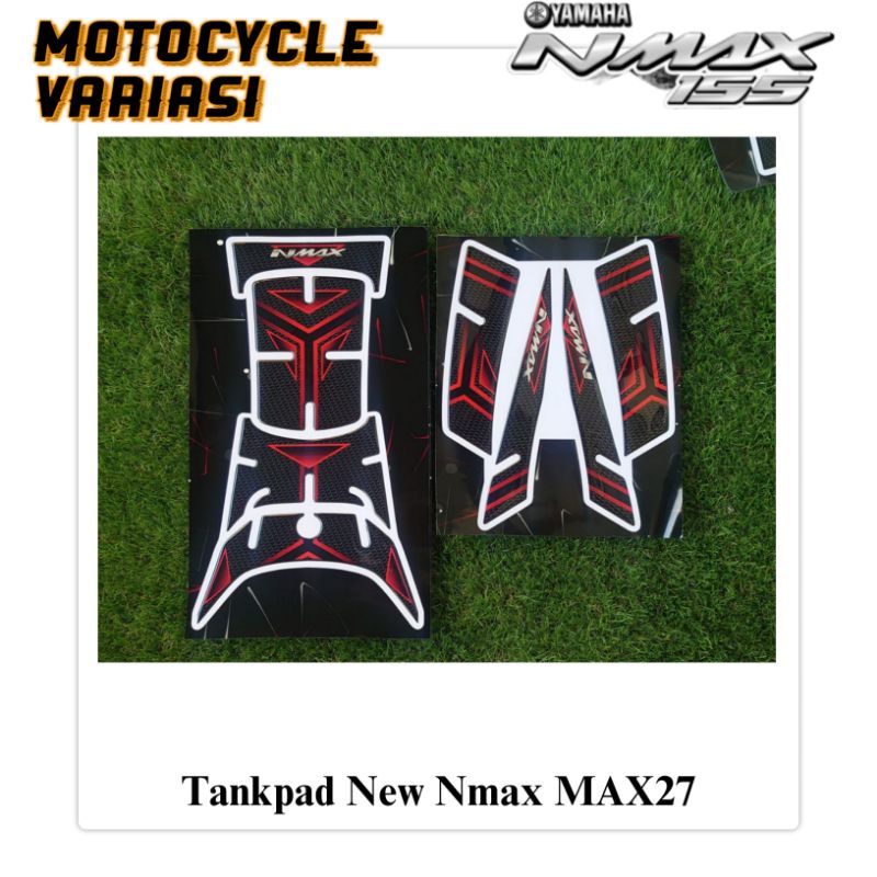 Stiker Tankpad Nmax New 2020 - 2023 Bahan Resin Timbul Premiuml