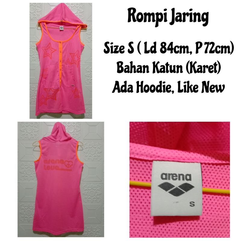 Rompi Jaring Sport Thrift Second Preloved