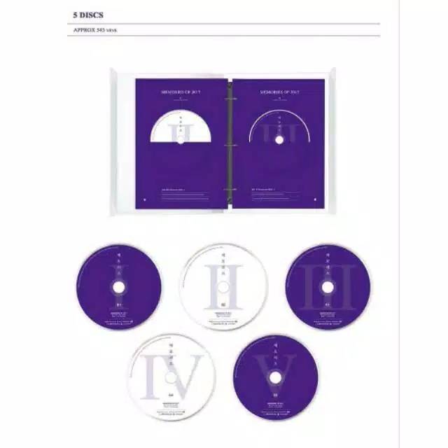 [READY STOCK] DVD COPY ORI - BTS MEMORIES OF 2017