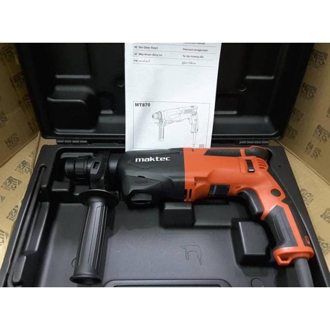 Mesin Bor Beton Bor Rotary Hammer SDS Maktec MT870 MT 870