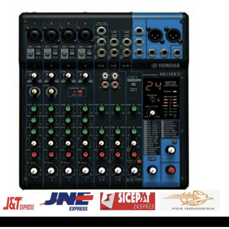 mixer yamaha mg 10xu/mg 10 xu/mg10 xu/mg10xu ( 10 channel )