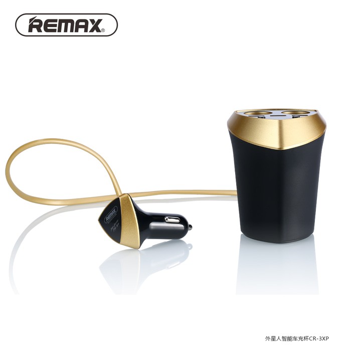 Remax Smart Car Charger Aliens Series 3USB CR-3XP 100% Original