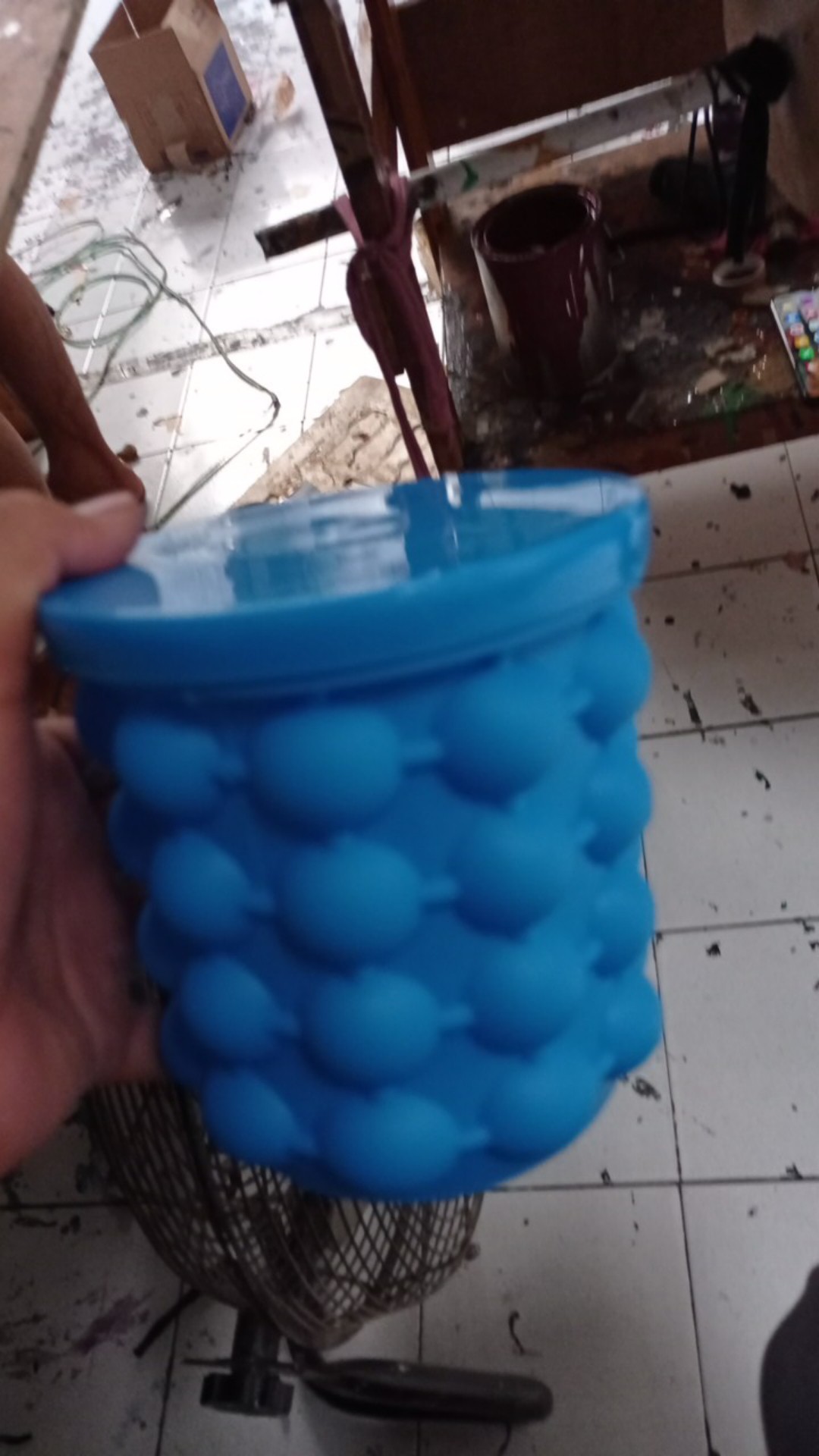 Hartana Market - Ice Genie Pencetak Es Batu Ice Cube Maker 3d Silicone Mold - C01