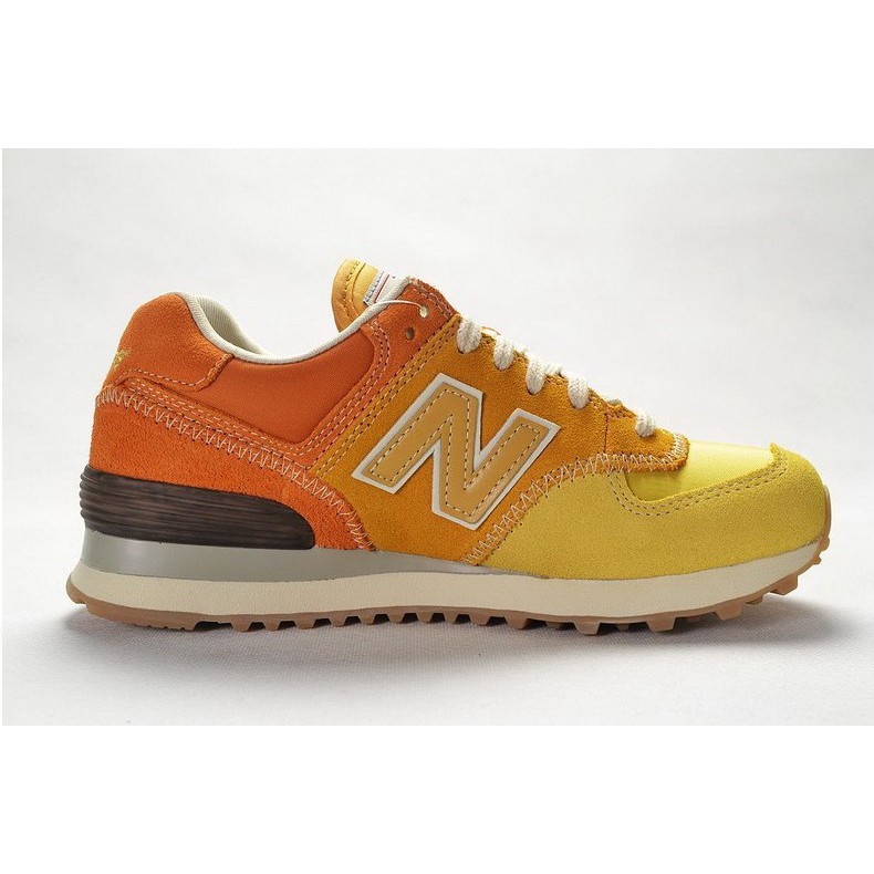 new balance 574 women yellow