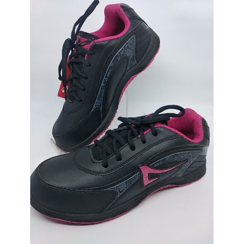 Sepatu Sekolah - Sepatu Ankel Boot Ardiles Bestrina Black - Fuchia