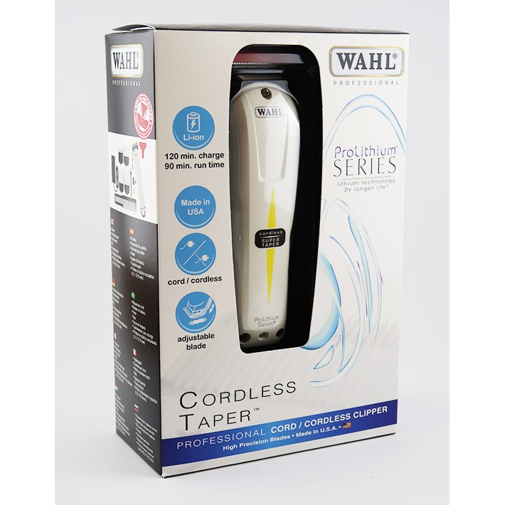 Alat Cukur Rambut / Hair Clipper Wahl Super Taper Cordless ( Charger) Original